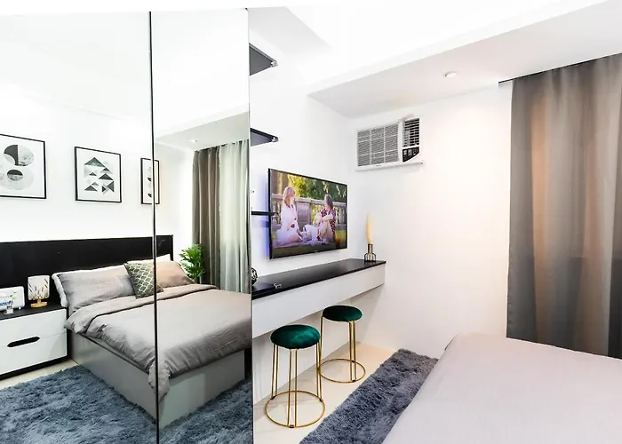 Brandnew Modern Studio Unit W/ Netflix - Persimmon アパートホテル セブ市
