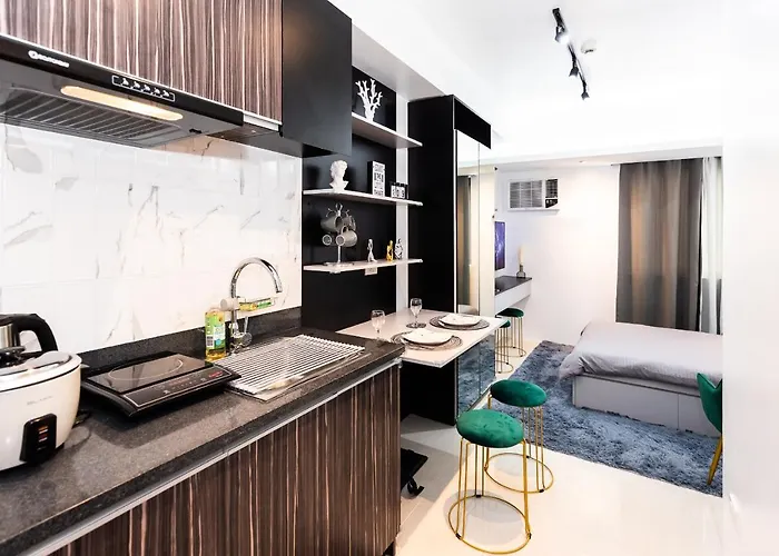 Brandnew Modern Studio Unit W/ Netflix - Persimmon アパートホテル セブ市
