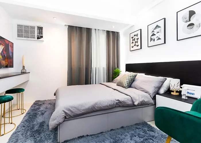 Brandnew Modern Studio Unit W/ Netflix - Persimmon アパートホテル セブ市